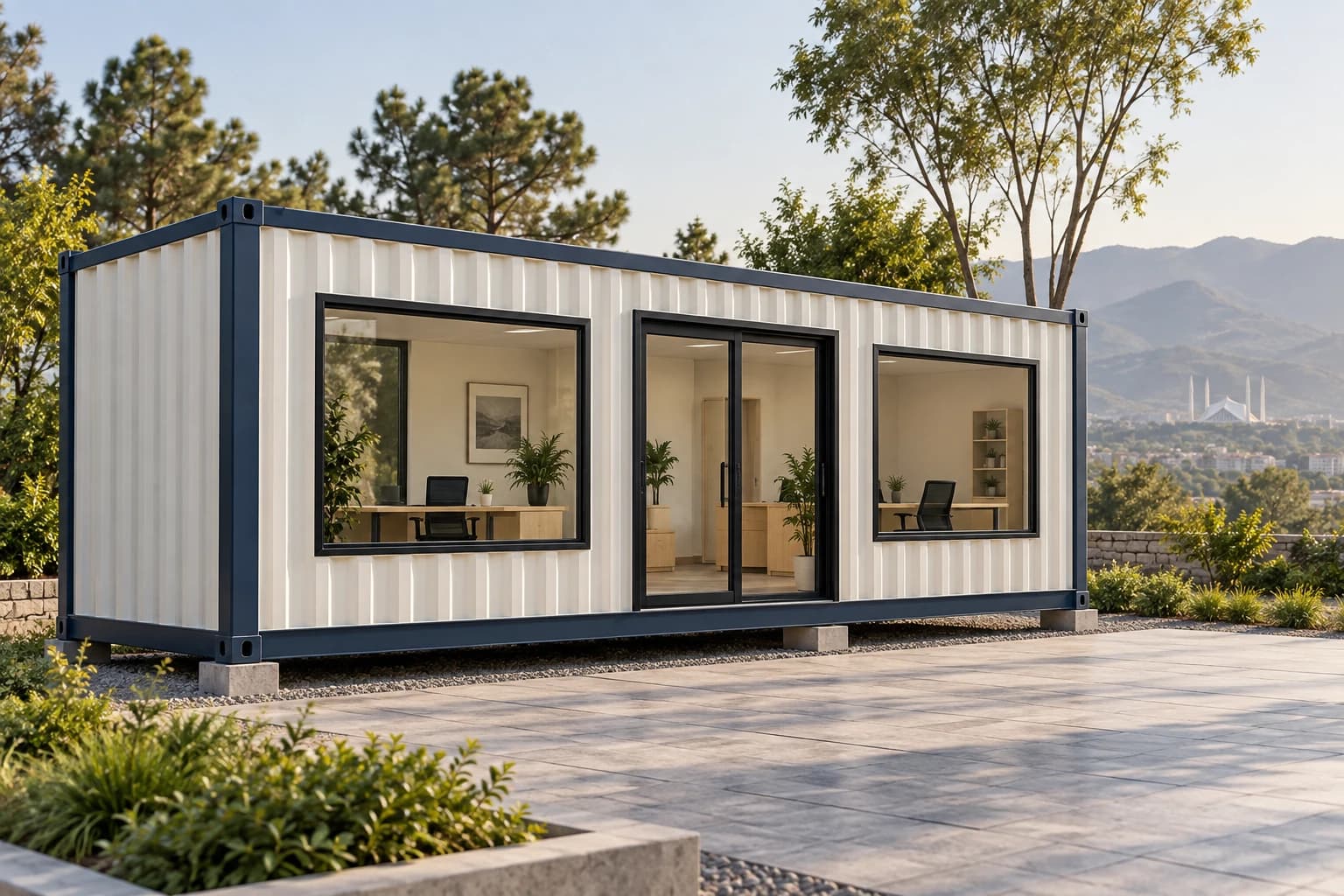 Portable Prefab Cabins architectural concept