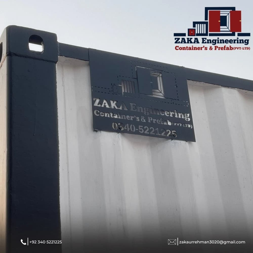 Airport Office Cabin, completed project in Islamabad