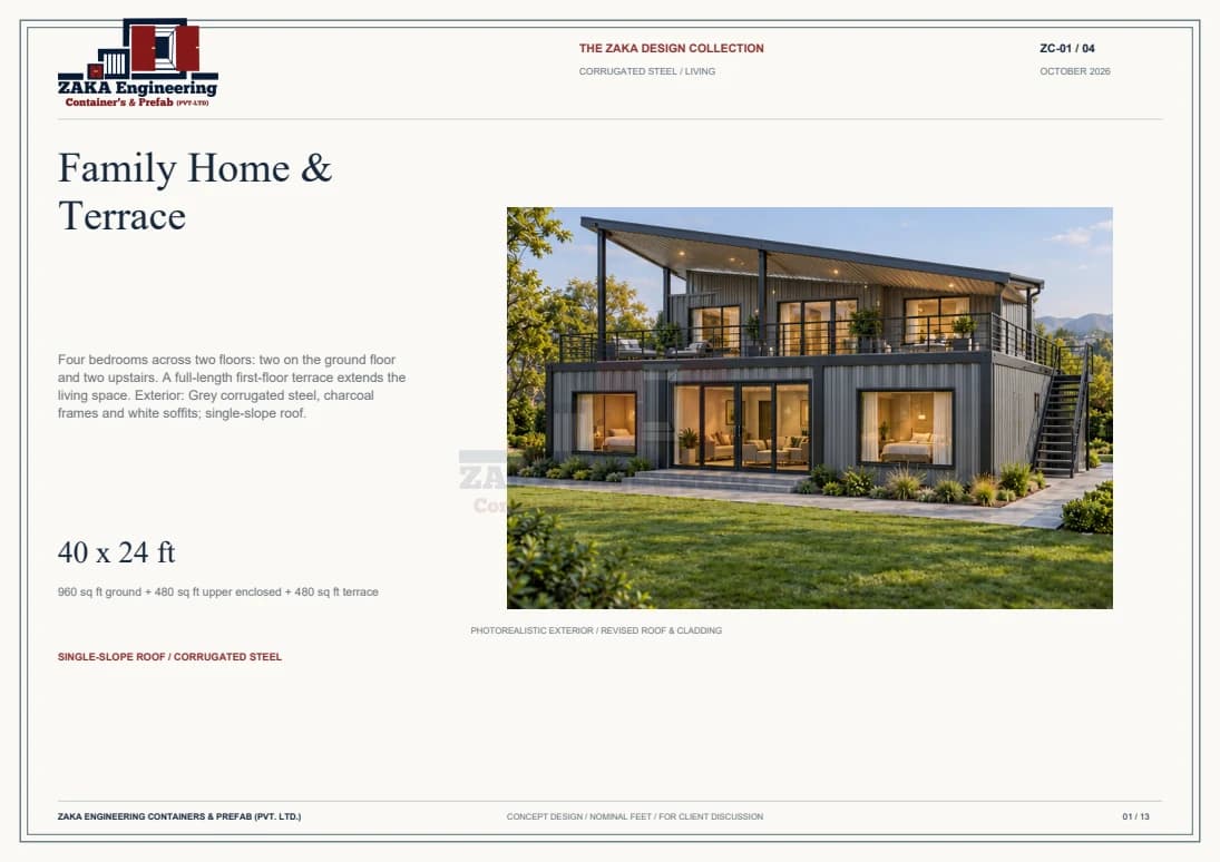 Family Home & Terrace catalogue cover