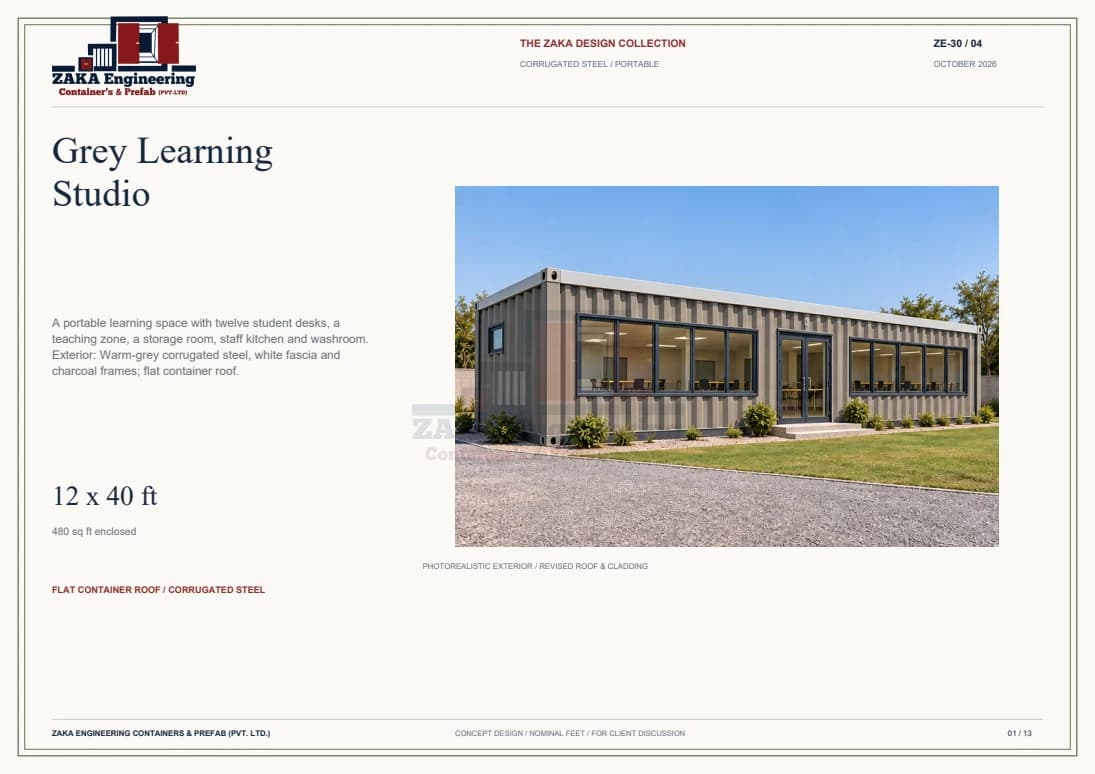 Grey Learning Studio catalogue cover
