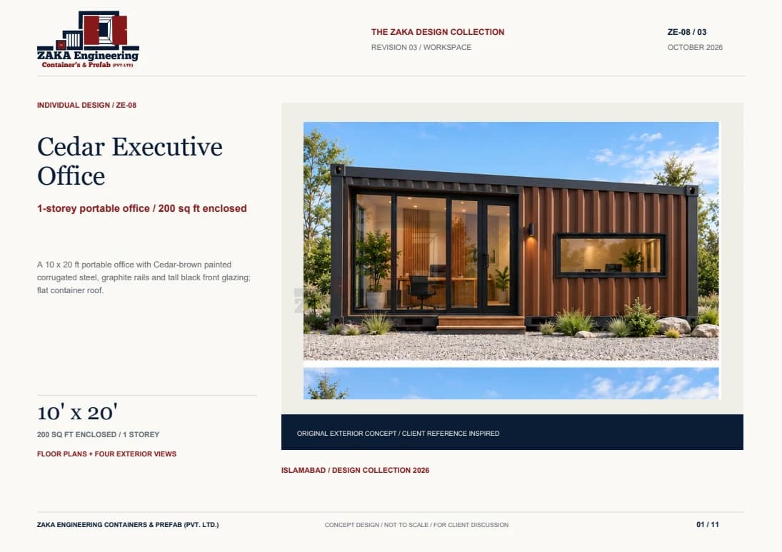Cedar Executive Office catalogue cover