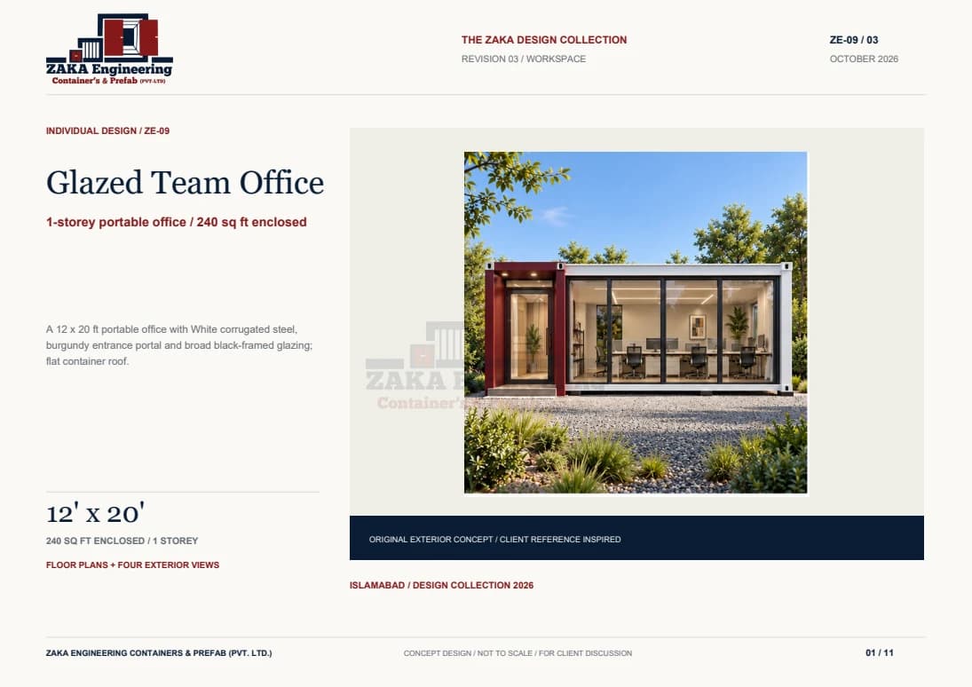 Glazed Team Office catalogue cover